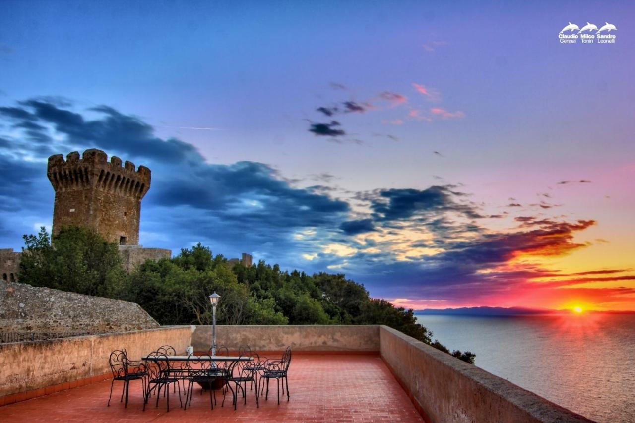 Castello Di Populonia Villa A Mare Kültér fotó
